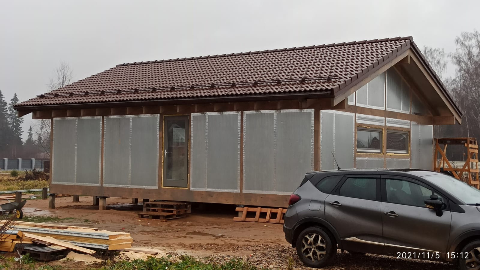 Монтаж черепицы