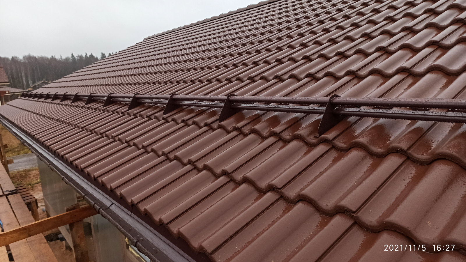 Монтаж черепицы