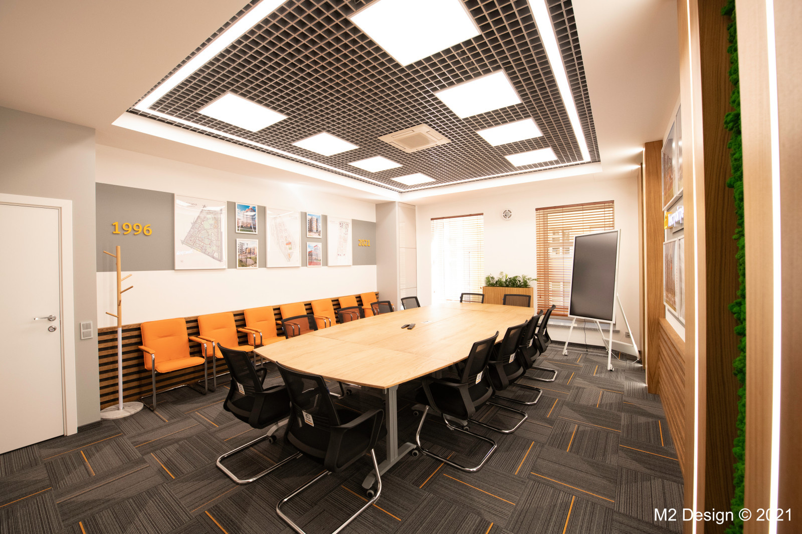 Дизайн и ремонт Переговорной комнаты компании ЛенСтройТрест