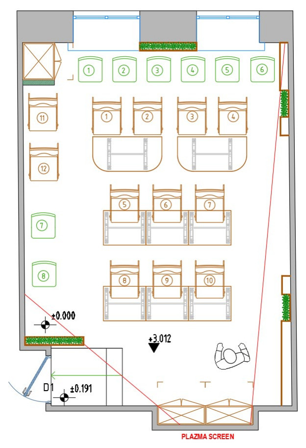 Дизайн и ремонт Переговорной комнаты компании ЛенСтройТрест