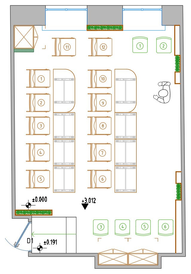 Дизайн и ремонт Переговорной комнаты компании ЛенСтройТрест