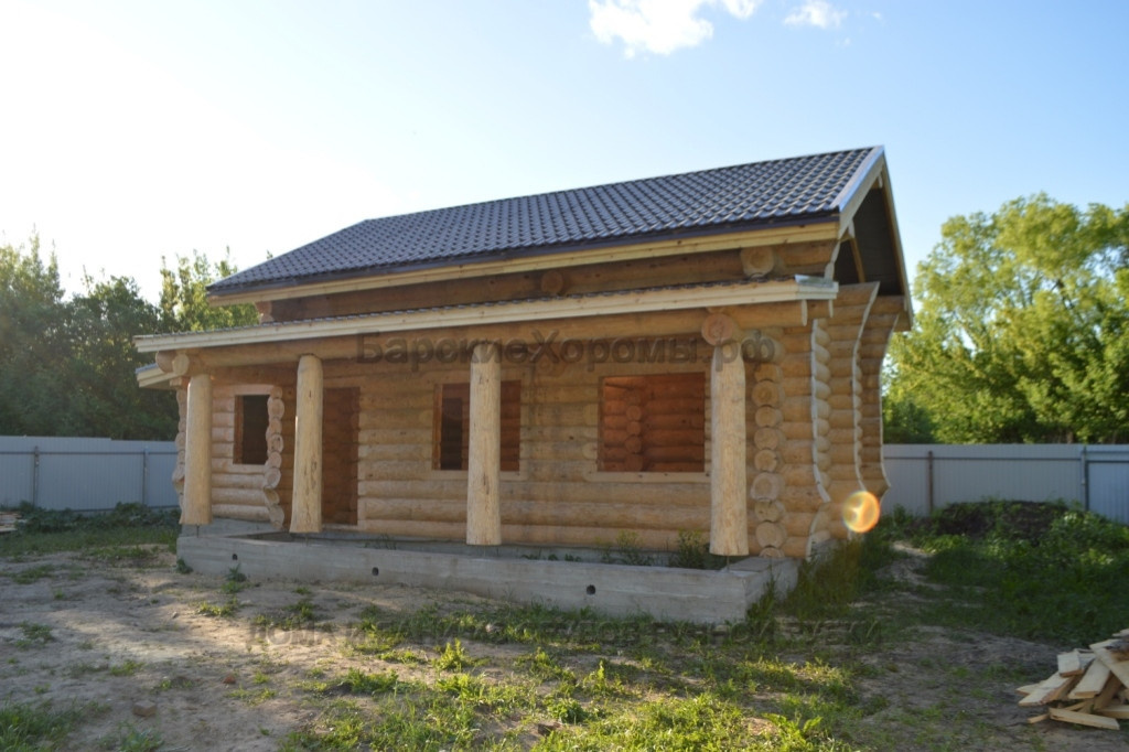 сруб дома бани "Берегиня"