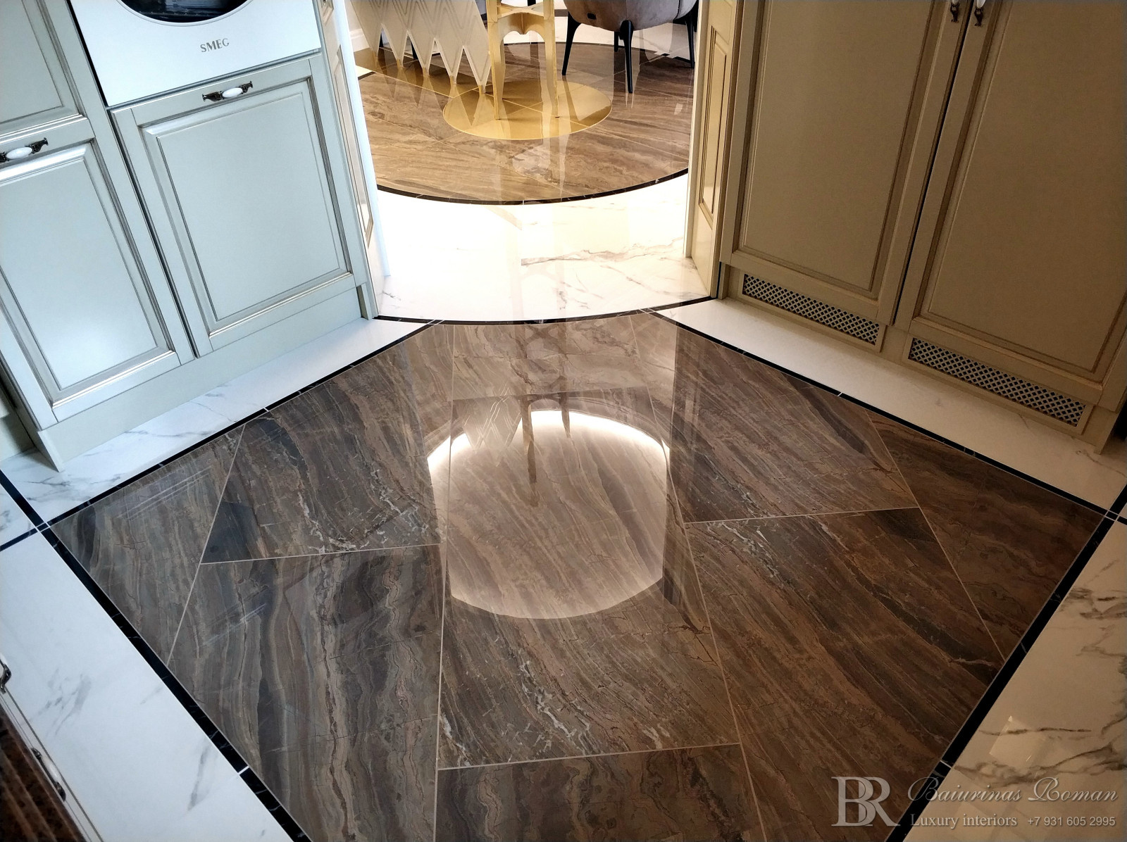 Неоклассика с нотками прованса.