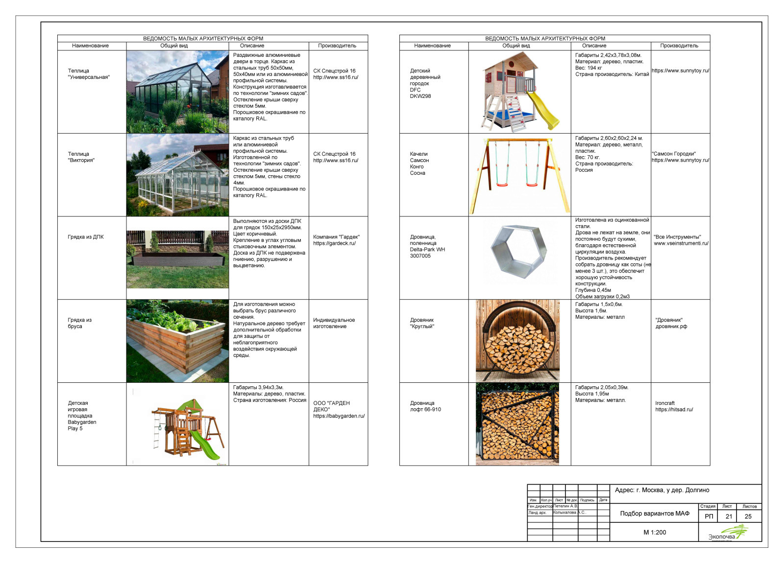 Эскизный проект 2021