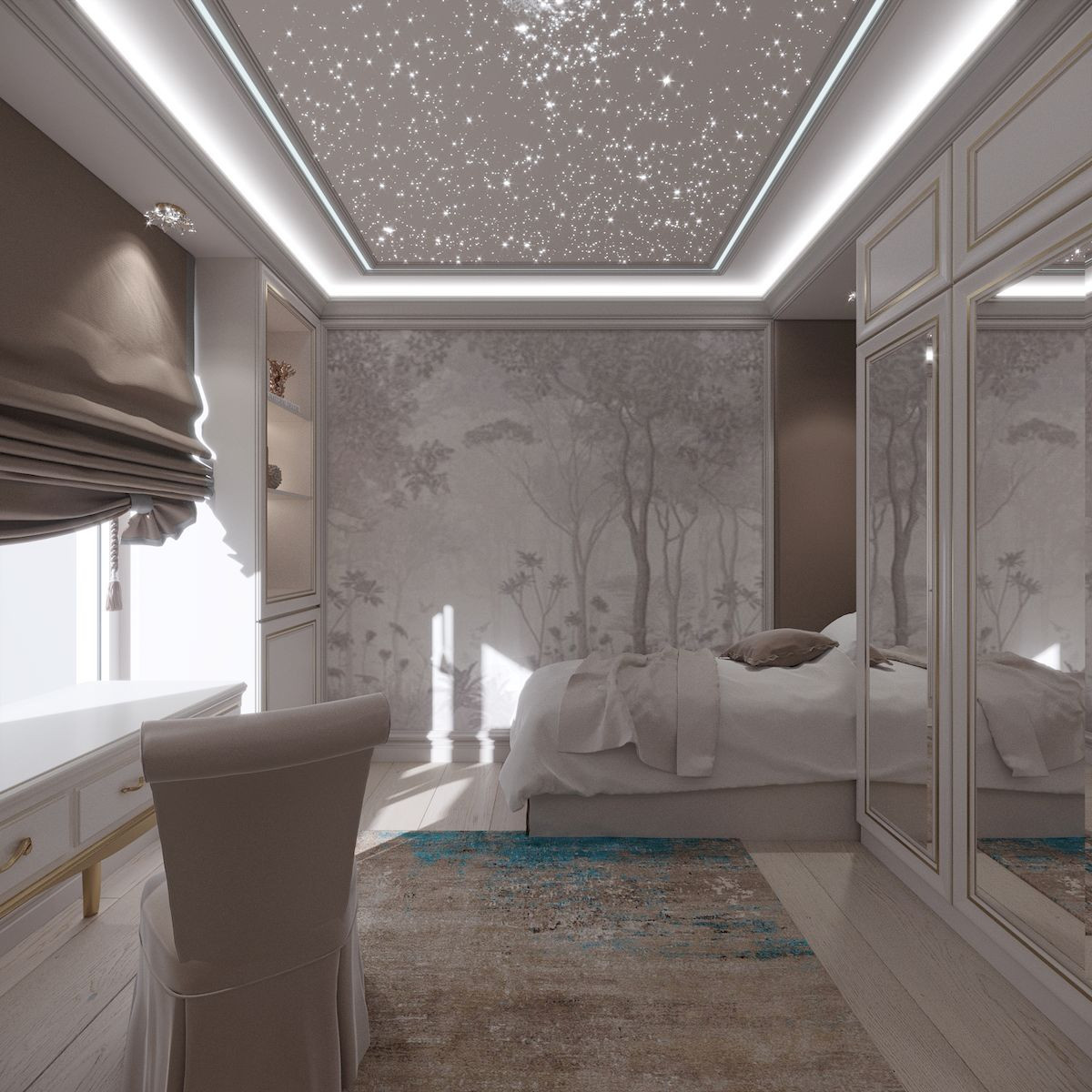 Дизайн детской 4-комнатной квартиры в Москве