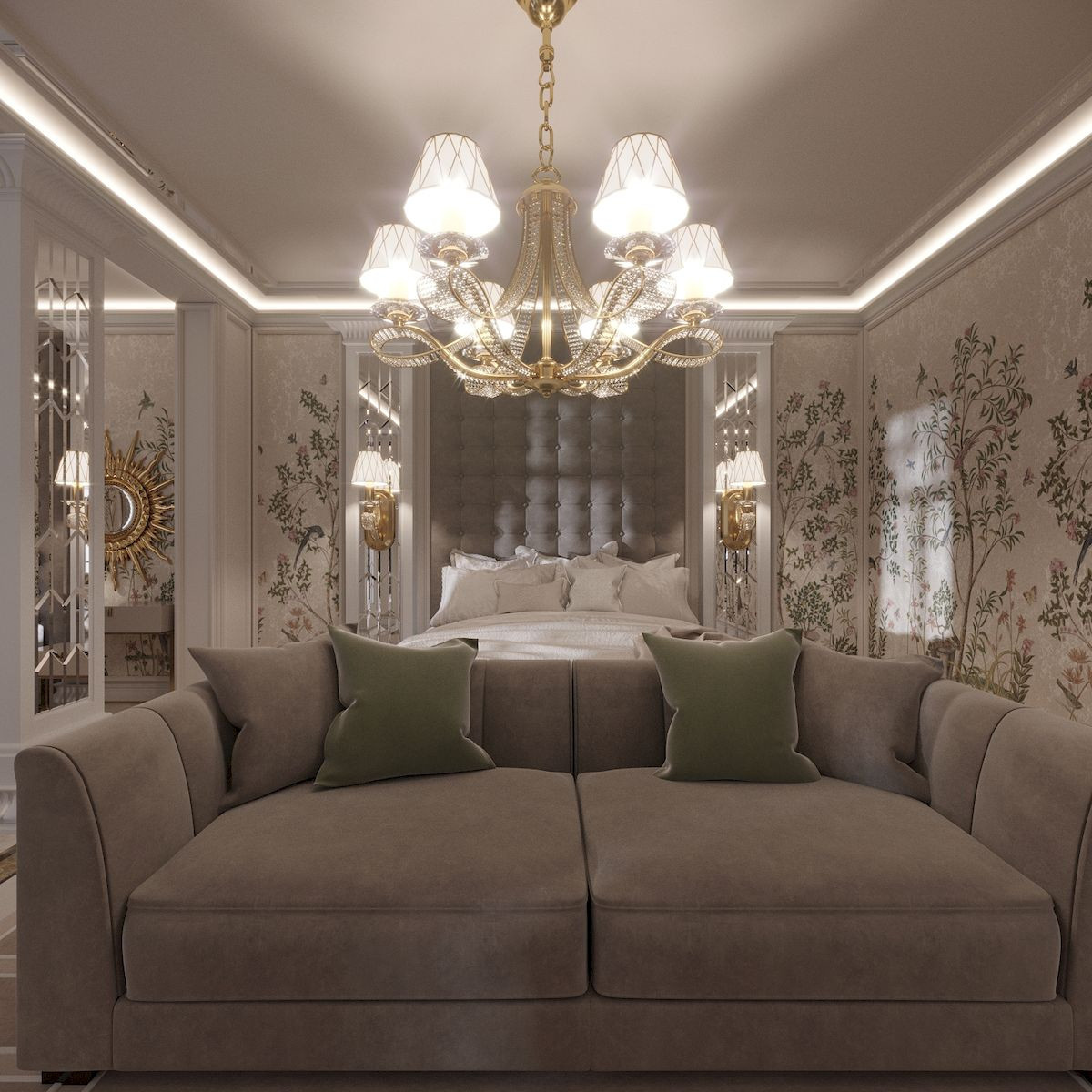 Дизайн таунхауса 100 кв. м в Куркино