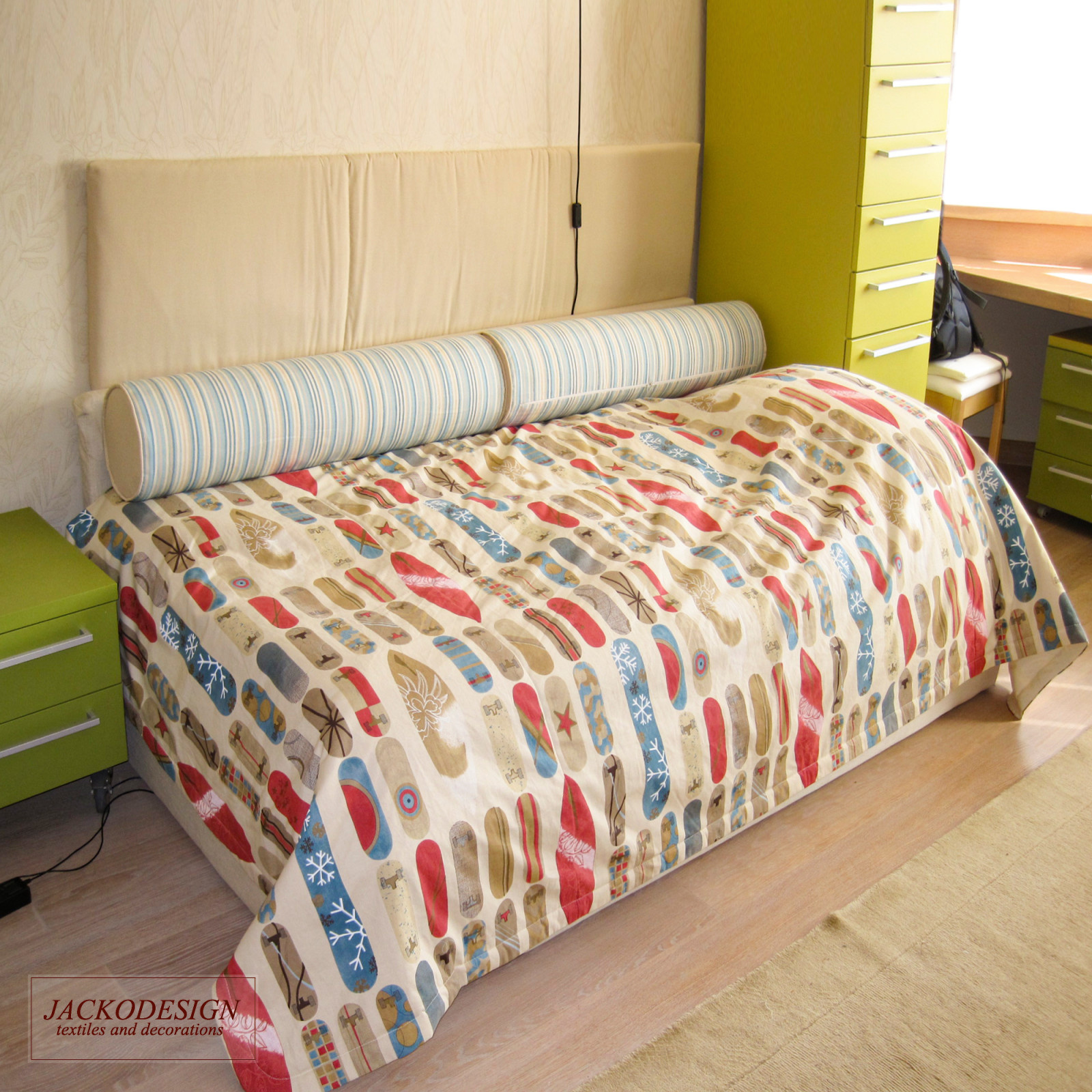 Плед с валиками для подростка