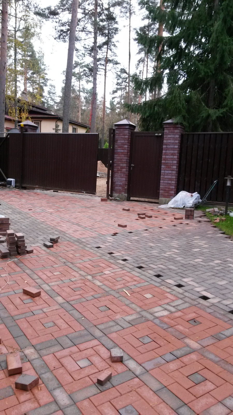 пос. Пушное фасад и благоустройство