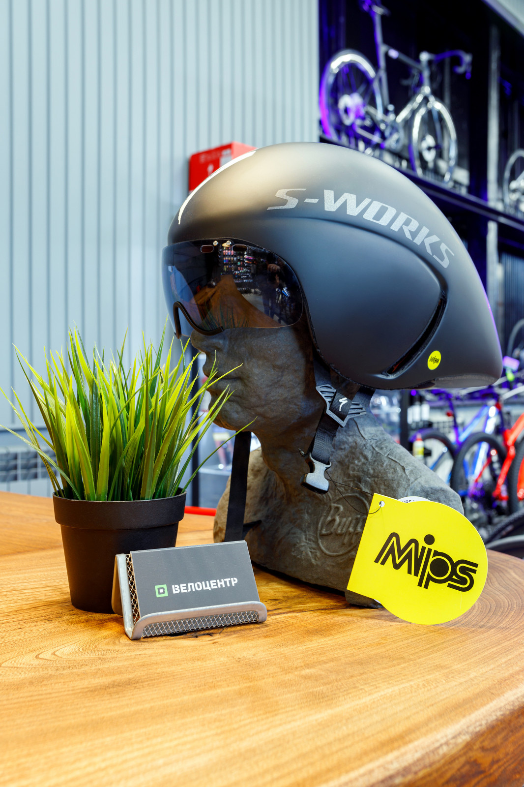 Съемка веломагазина