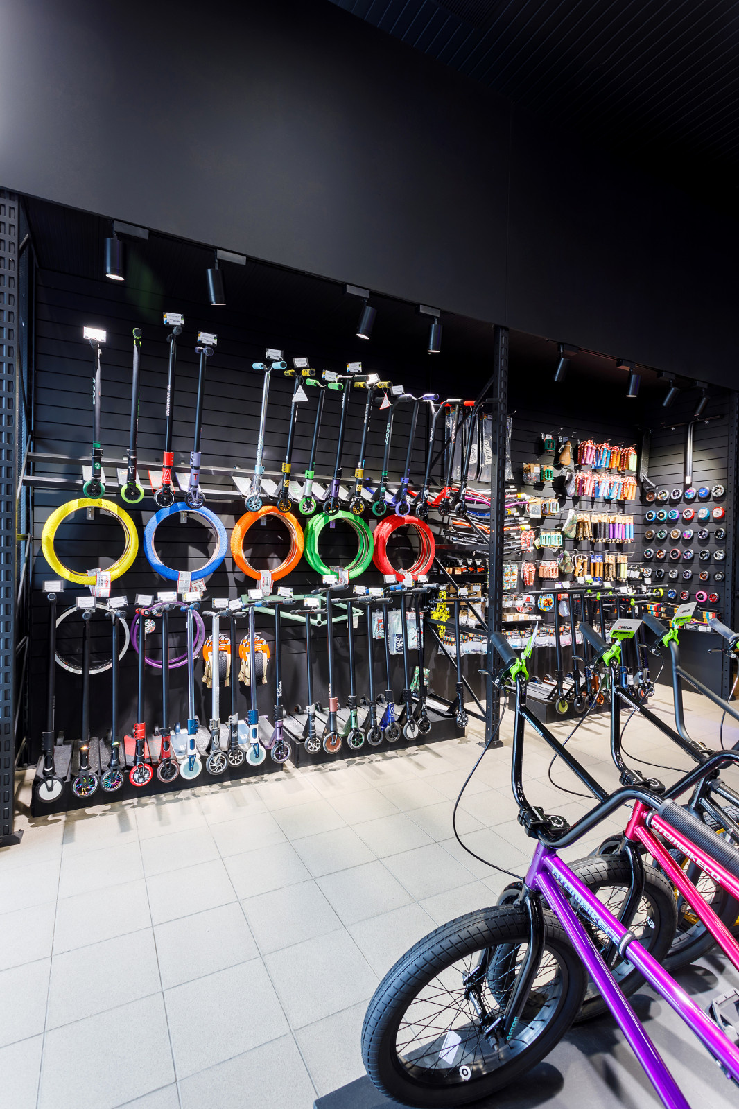 Съемка веломагазина