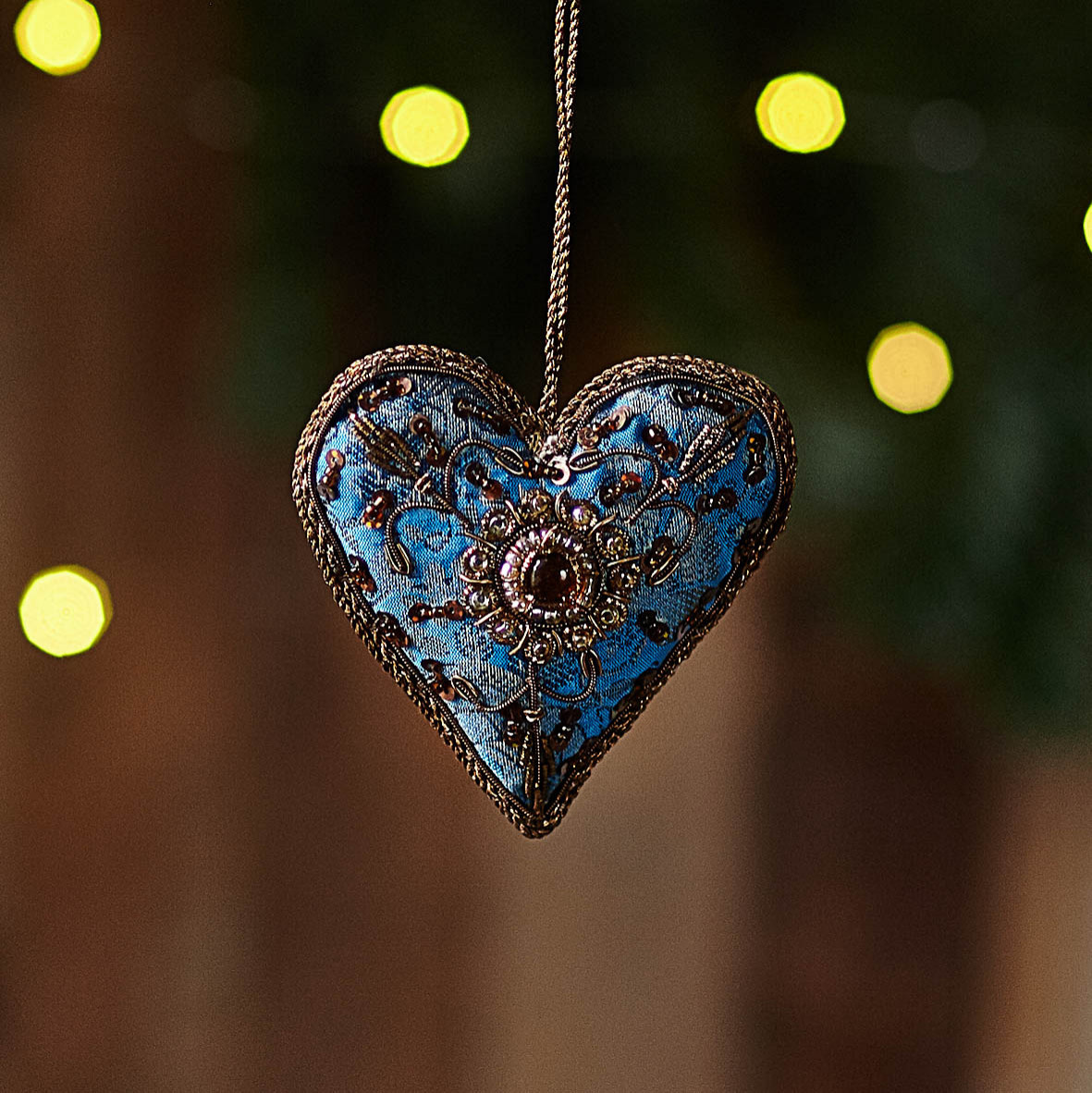 Новогоднее украшение "Сердце"