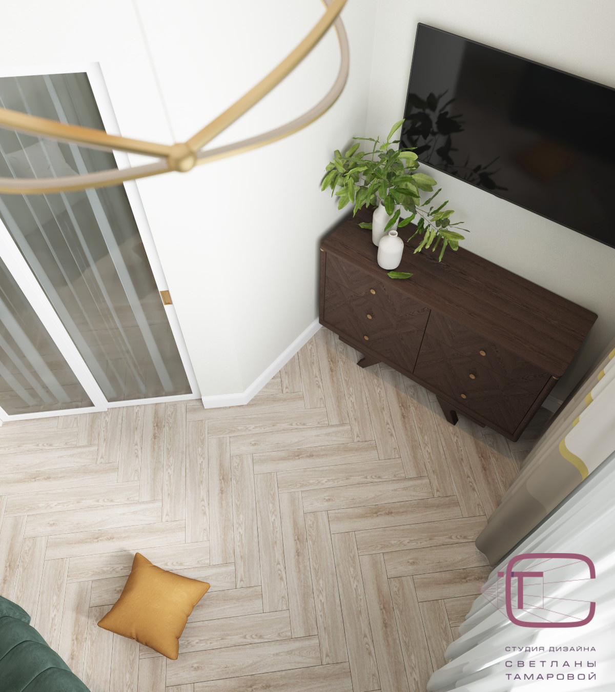 Интерьер частного дома в КП Заря-1