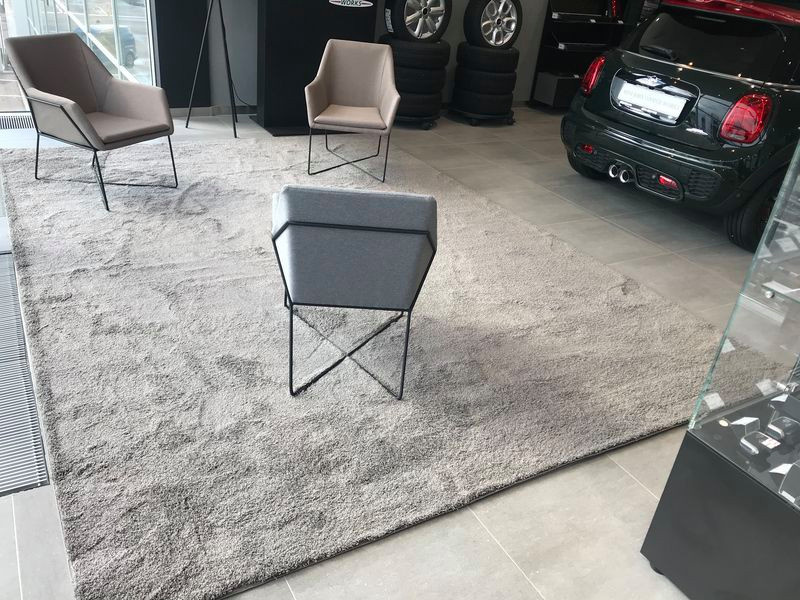 Ковры в автосалон BMW в Москве