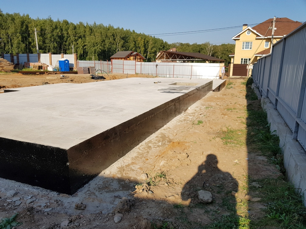 Поселок Вешки, фундаментные работы 260 м2