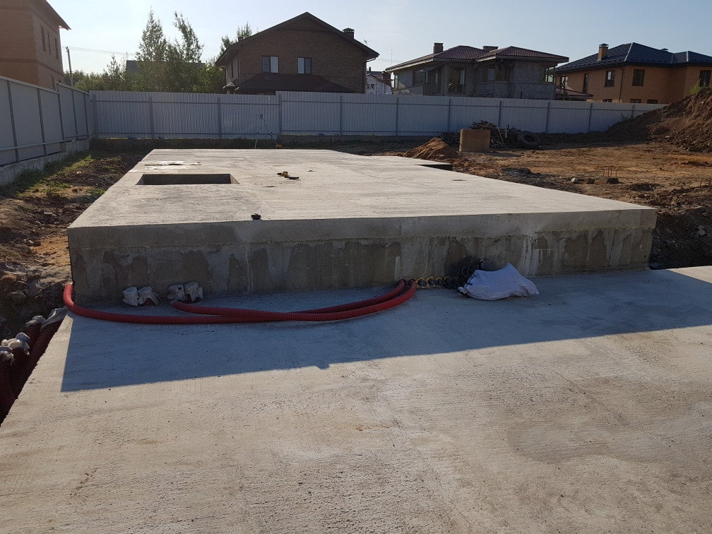 Обложка проекта: Поселок Вешки, фундаментные работы 260 м2