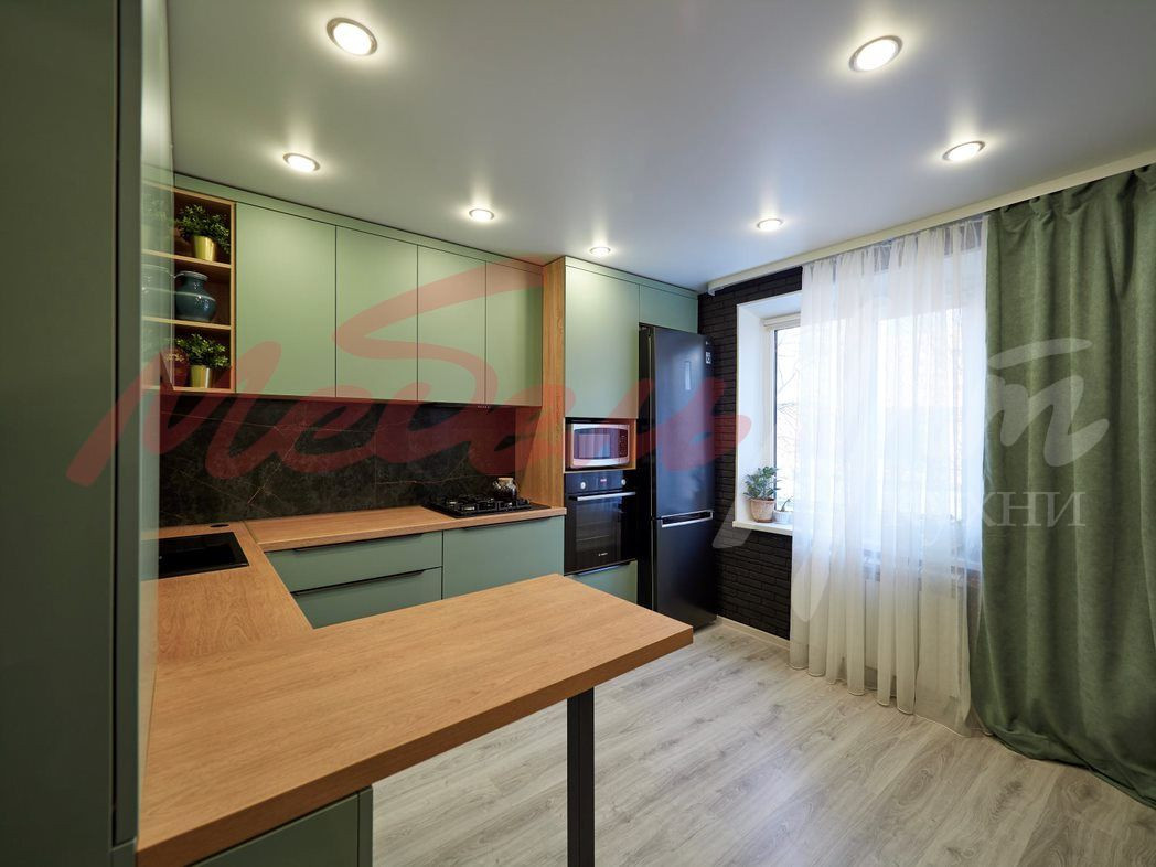 Кухонный гарнитур в современном стиле 25