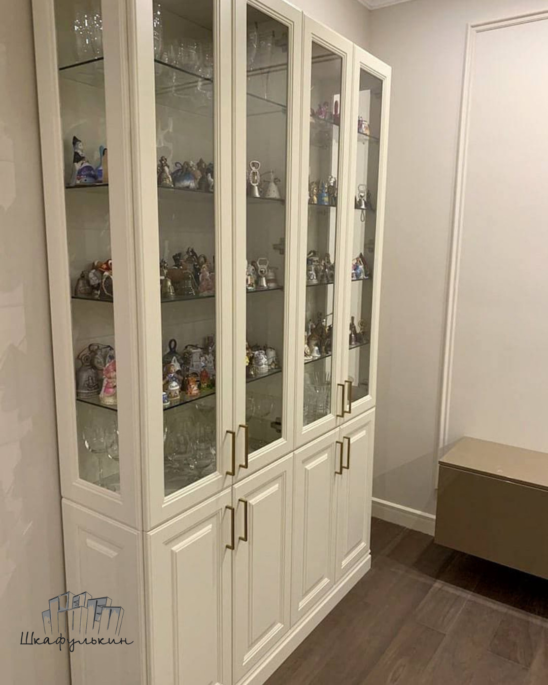 Модульный буфет в классическом стиле и тумба