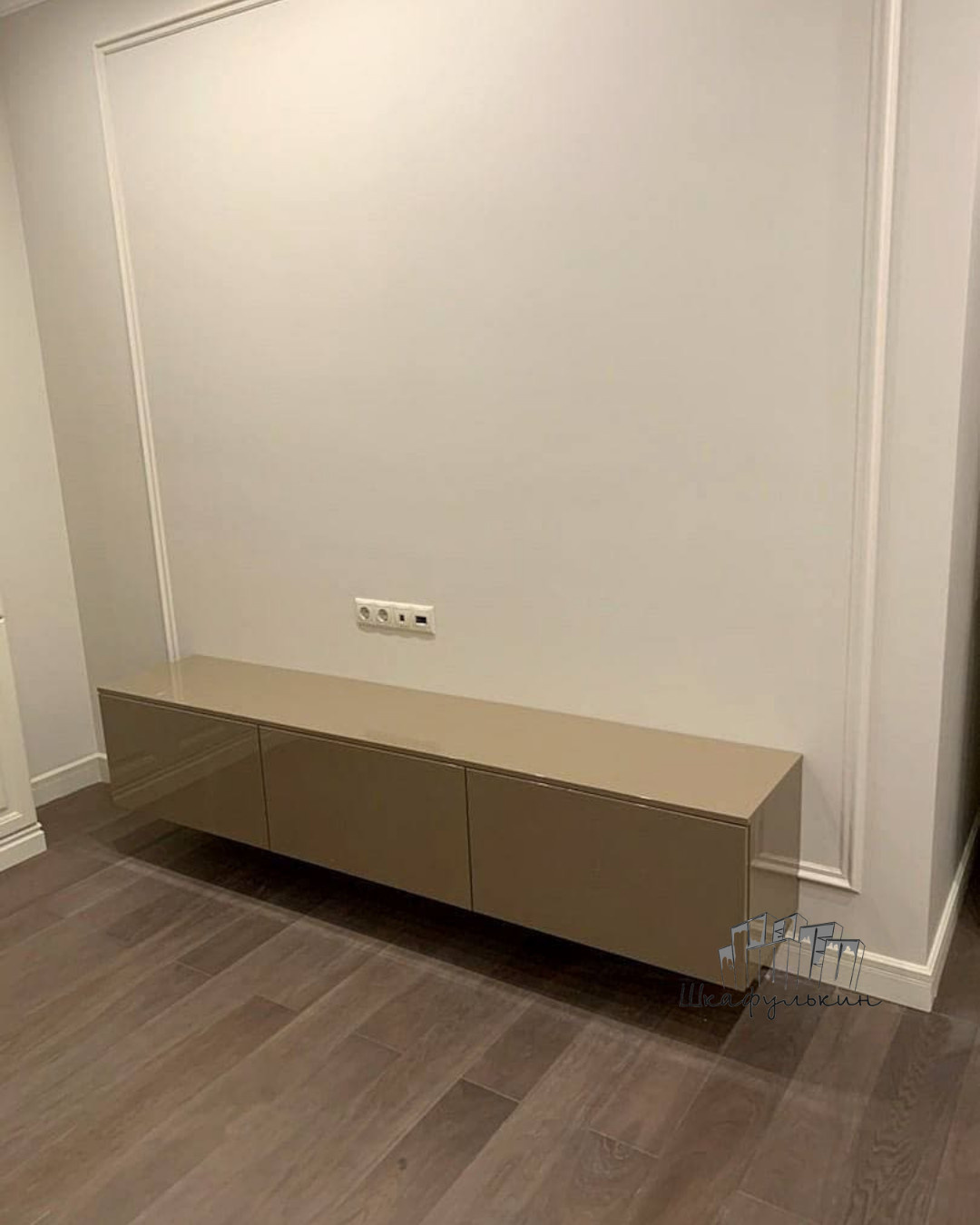 Модульный буфет в классическом стиле и тумба