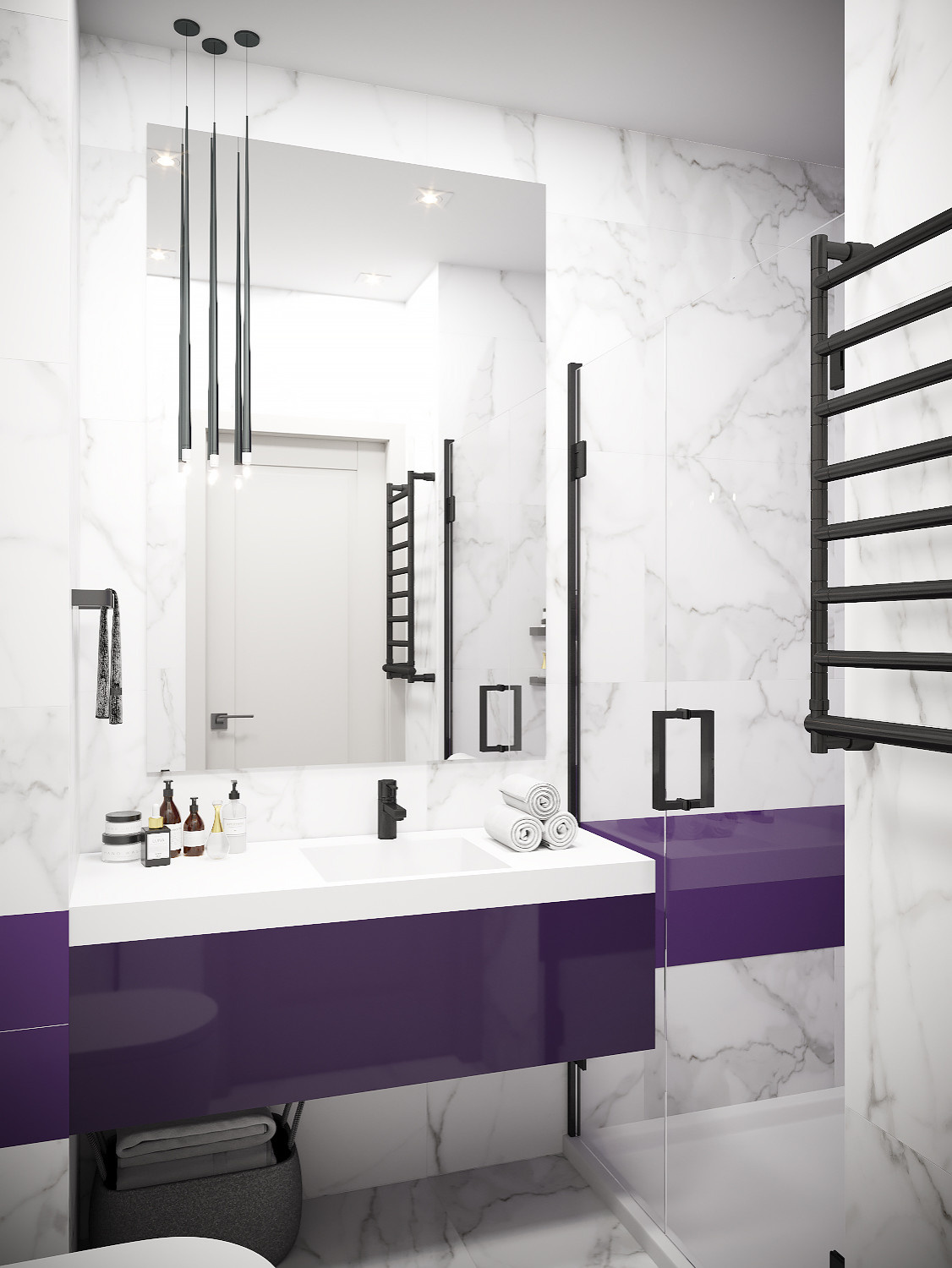 Санузел с душем