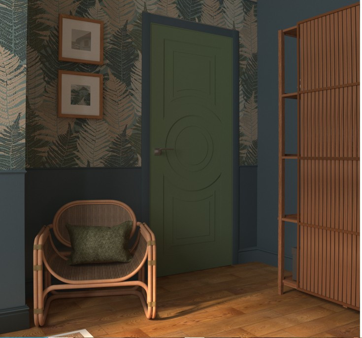 Дизайн проект комнаты для девочки-подроска