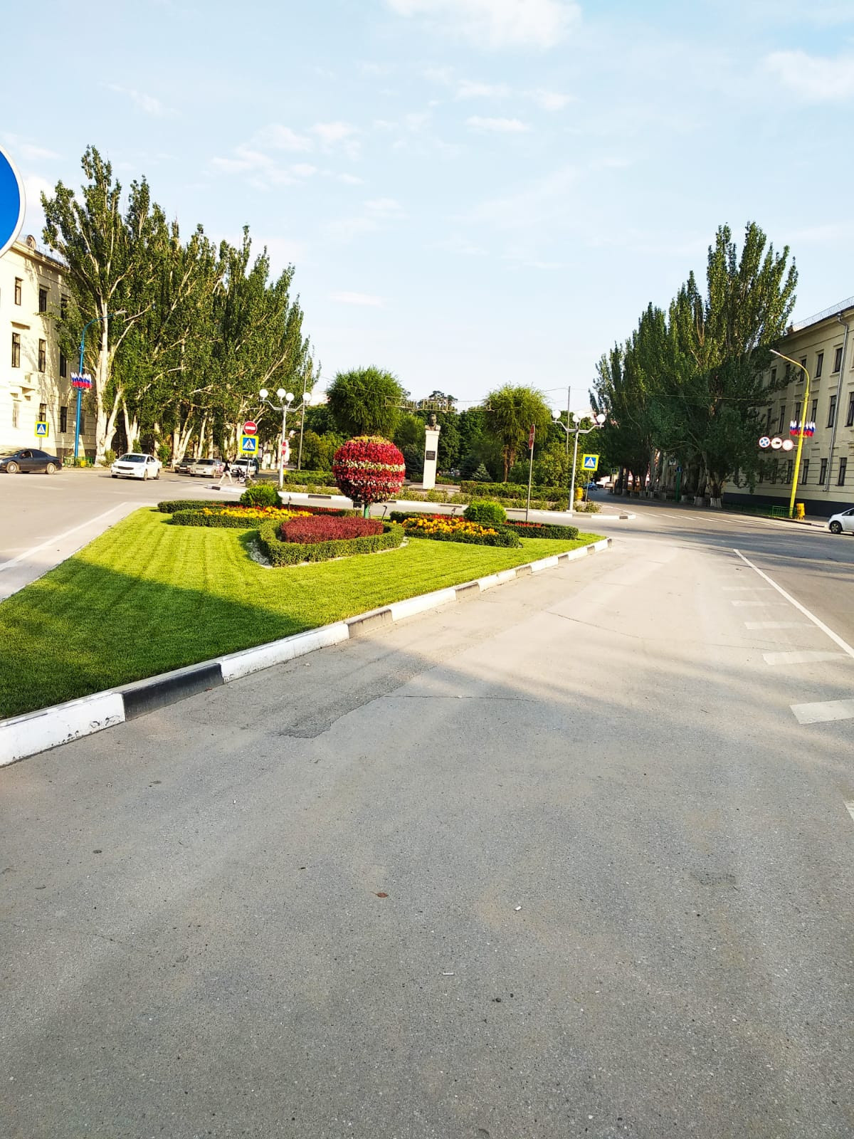 Городское озеленение- создание клумб