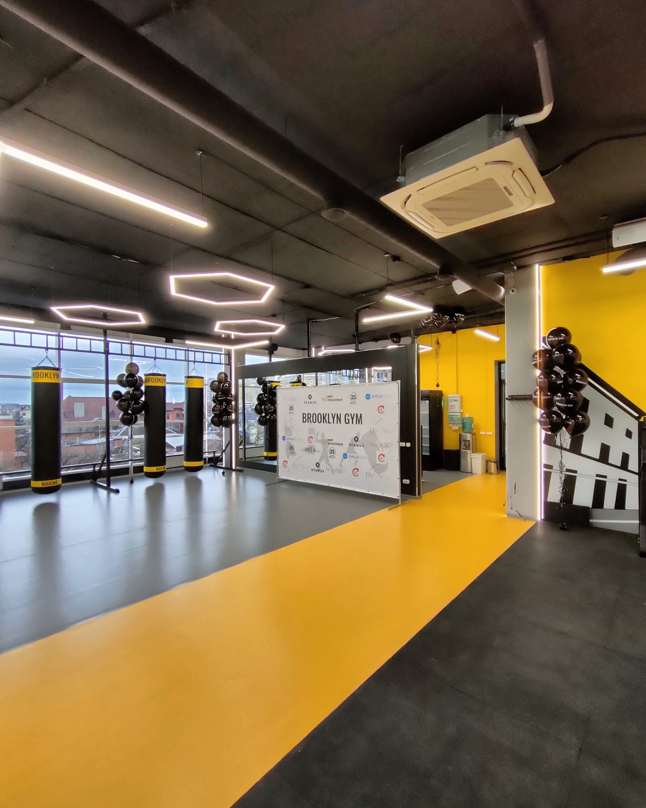 Дизайн фитнес клуба Brooklyn Gym