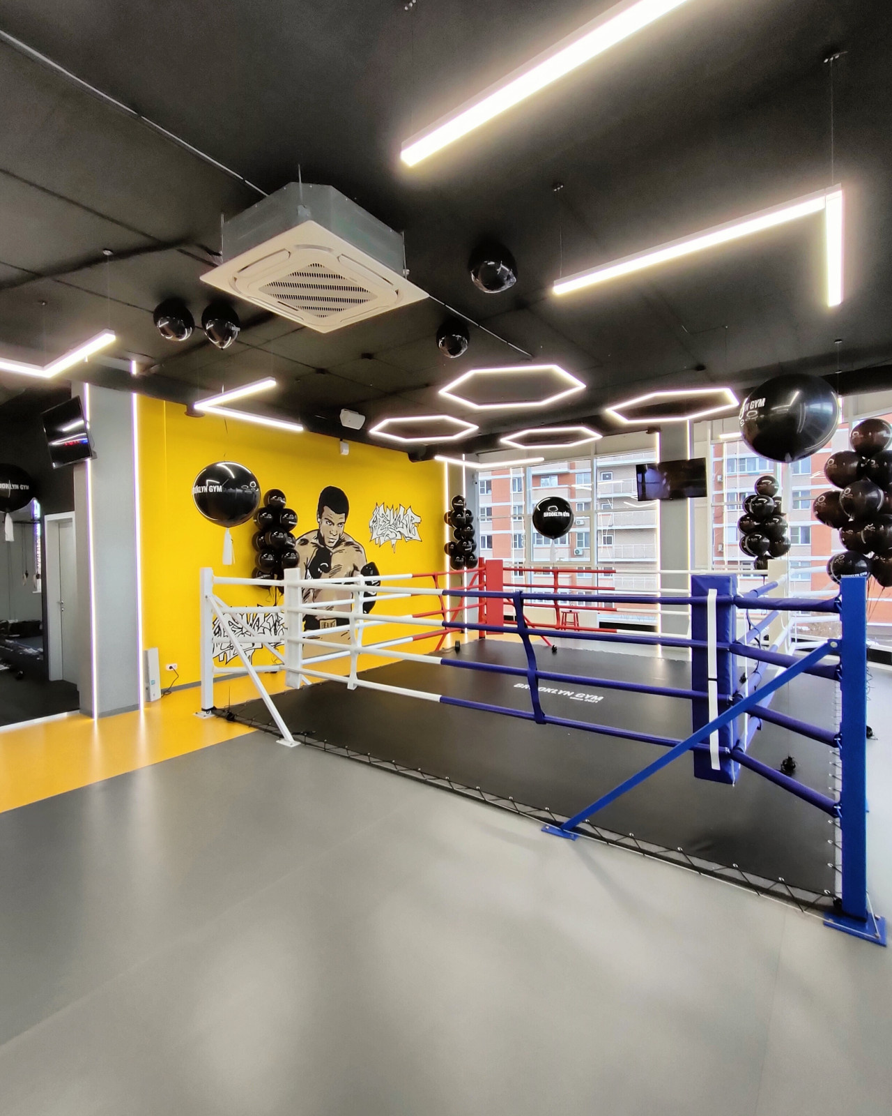 Дизайн фитнес клуба Brooklyn Gym