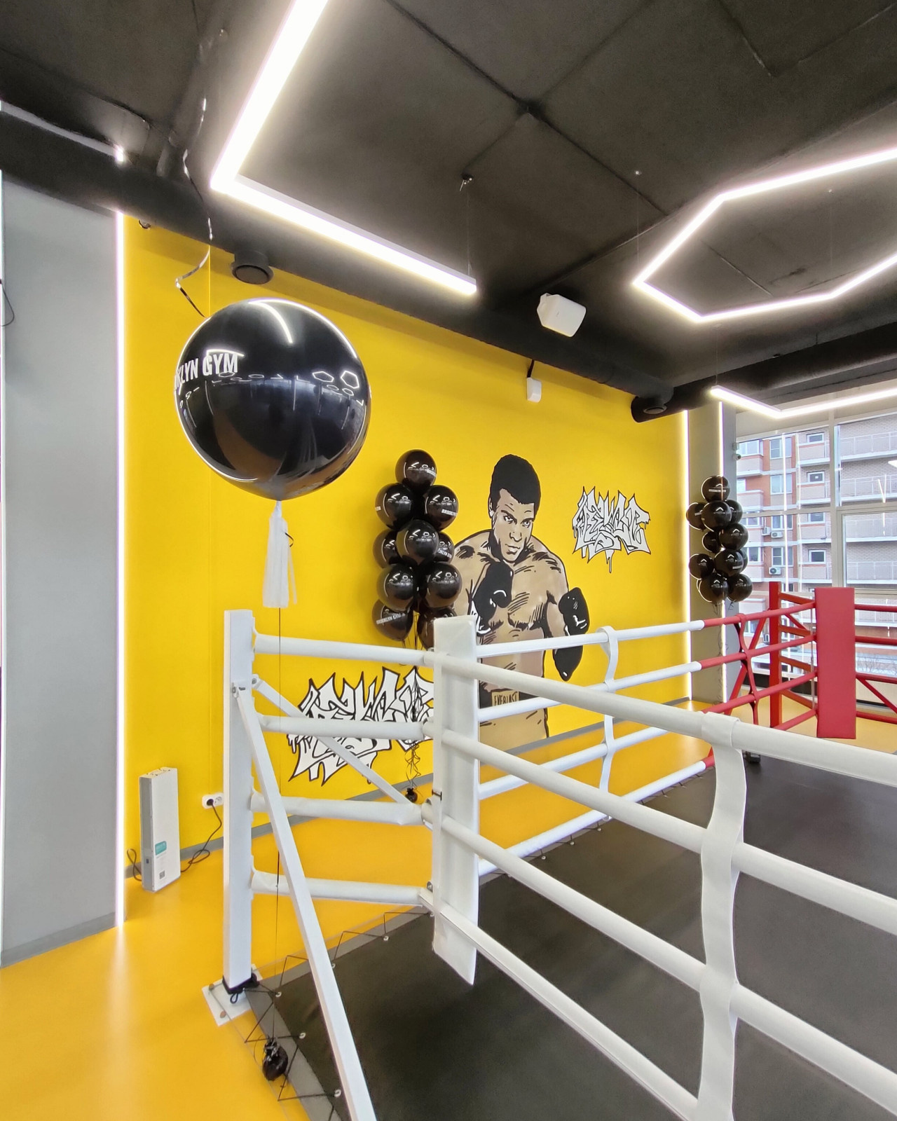Дизайн фитнес клуба Brooklyn Gym
