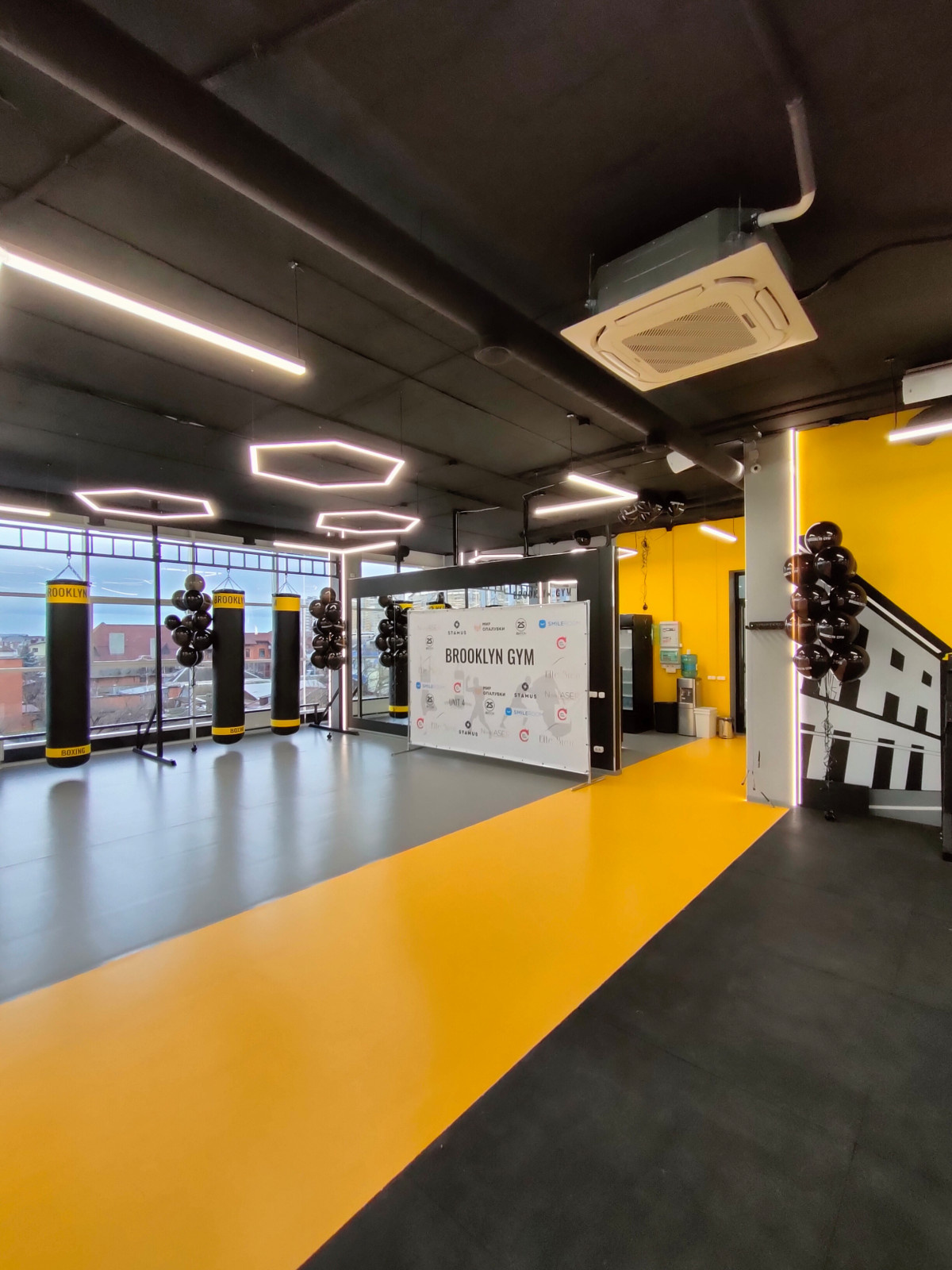 Дизайн фитнес клуба Brooklyn Gym