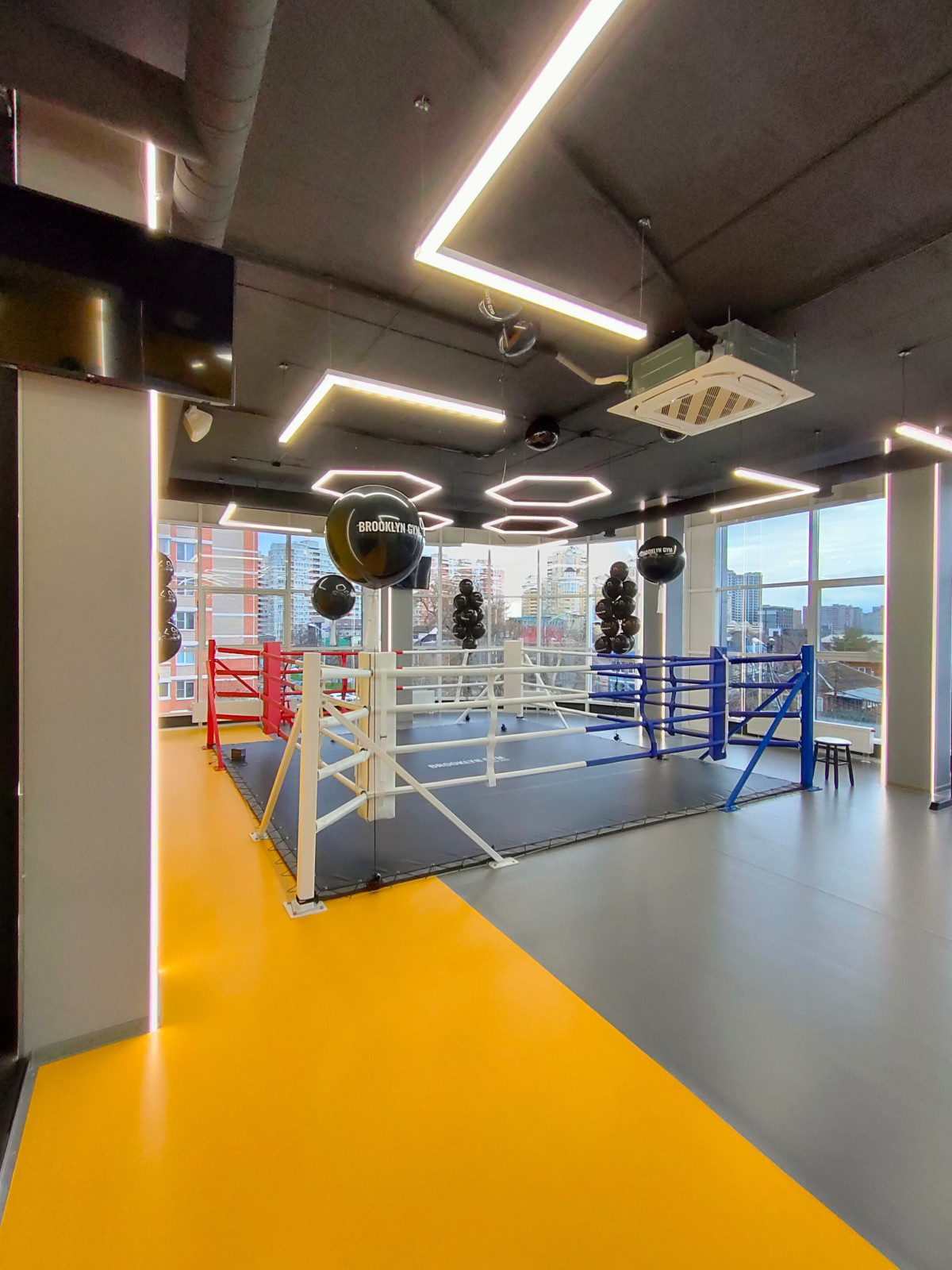 Дизайн фитнес клуба Brooklyn Gym