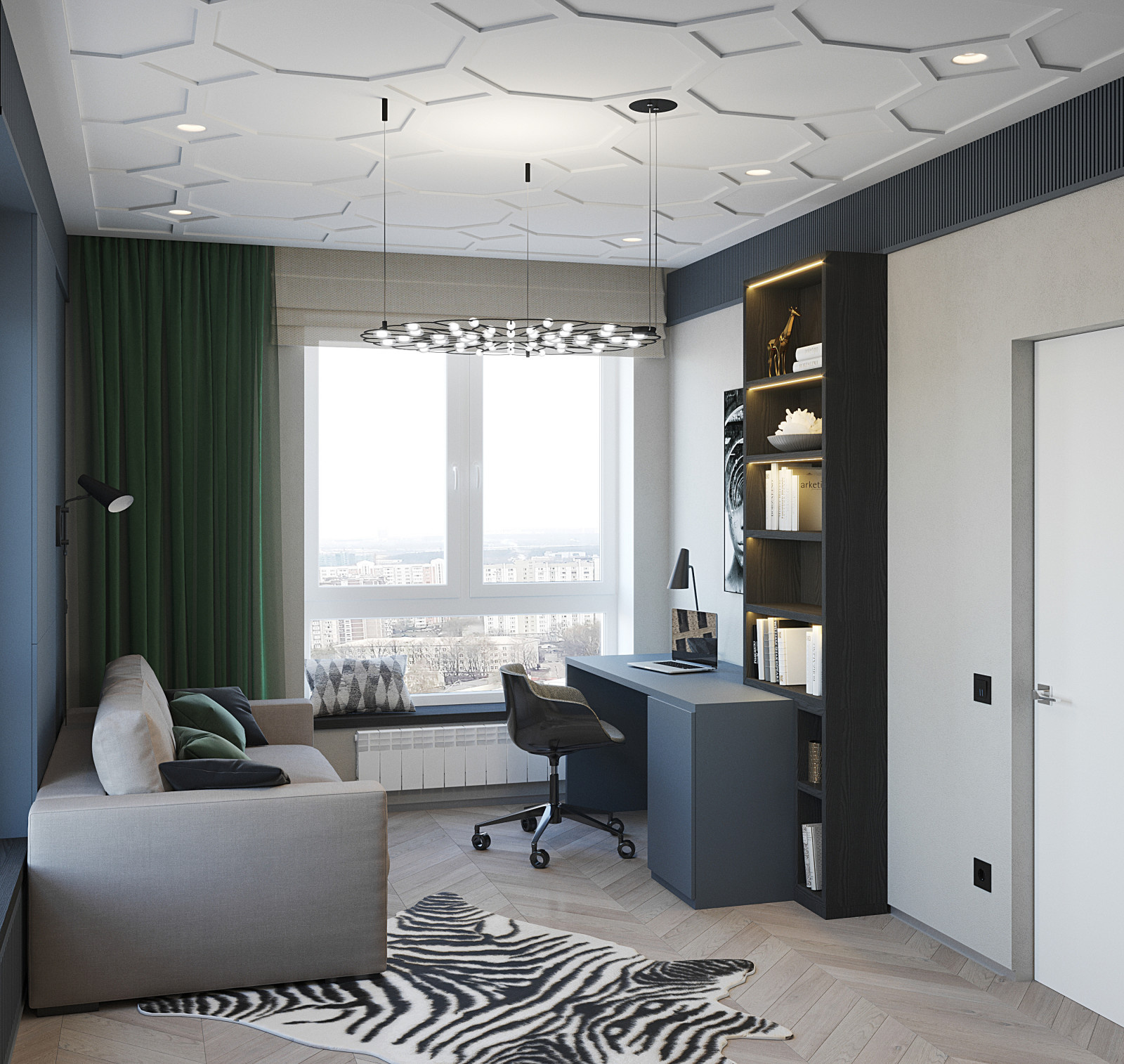 Трехкомнатная квартира 85 м.кв. ЖК "Академика Павлова"