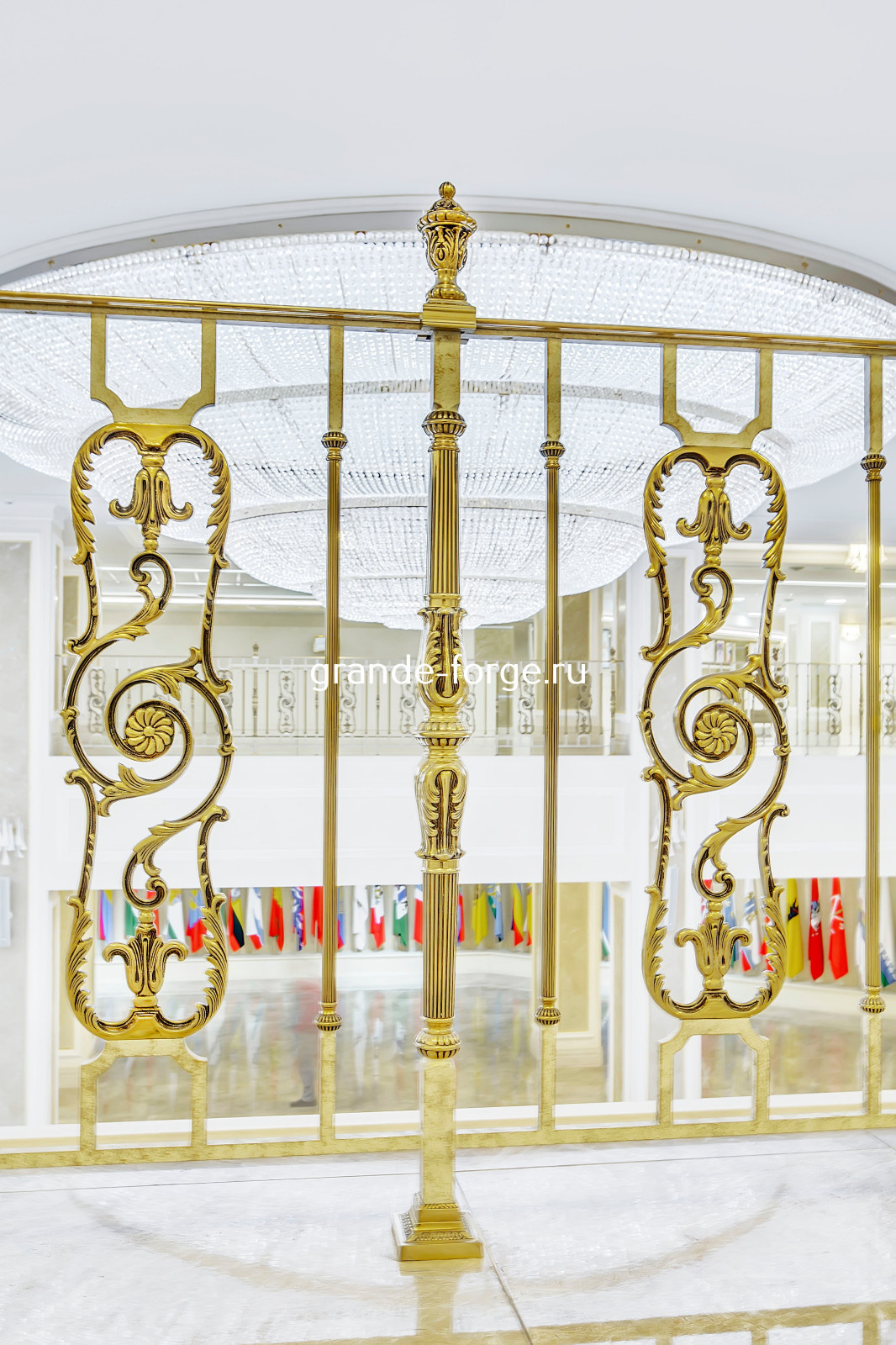 Латунное ограждение, фабрика Grande forge(Франция), коллекция Royal