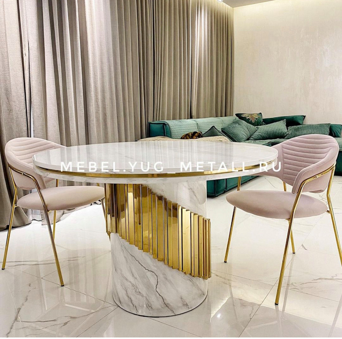 Дизайнерская мебель из металла на заказ!