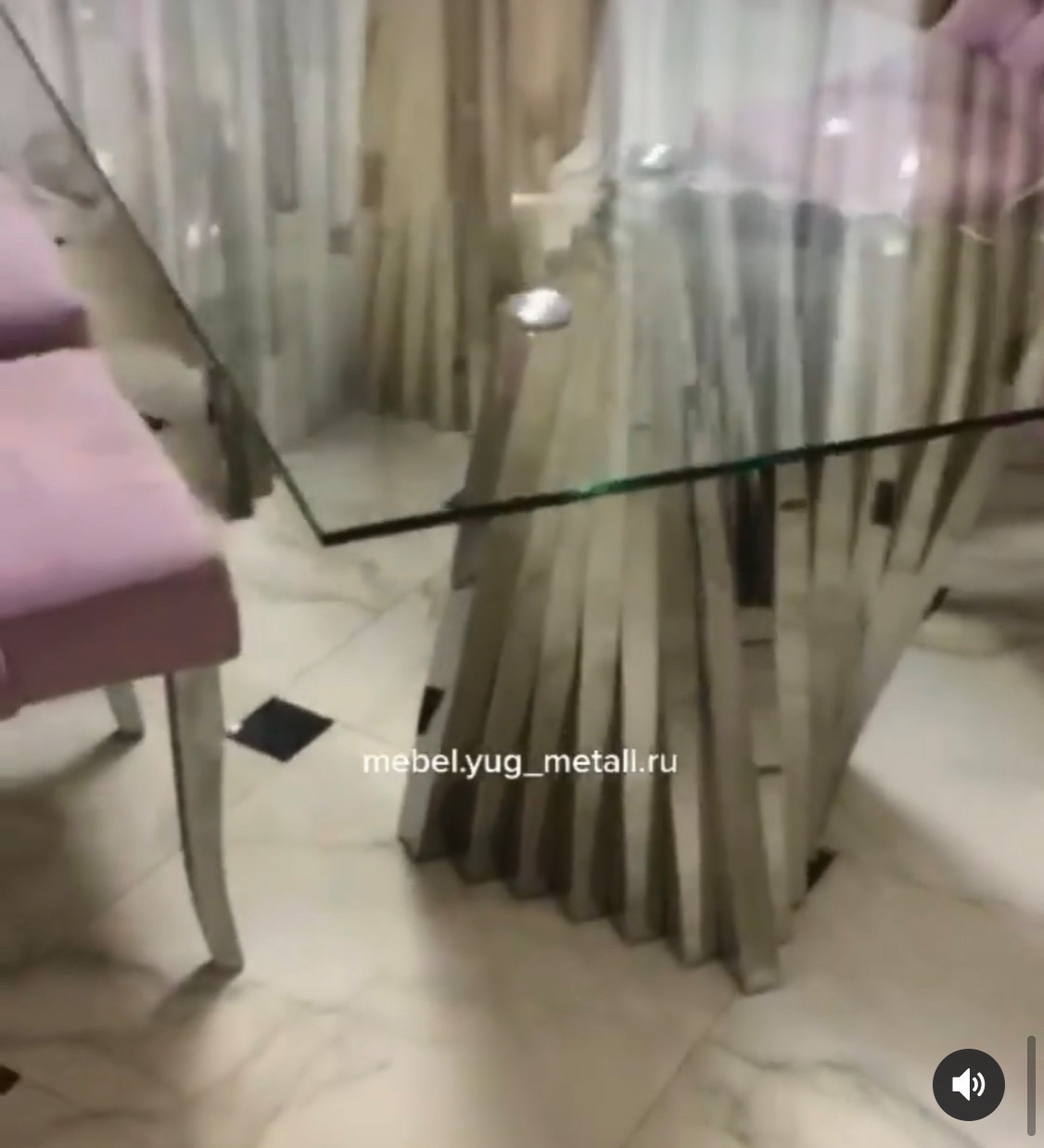 Дизайнерская мебель из металла на заказ!