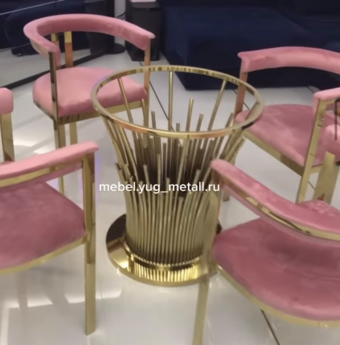 Дизайнерская мебель из металла на заказ!