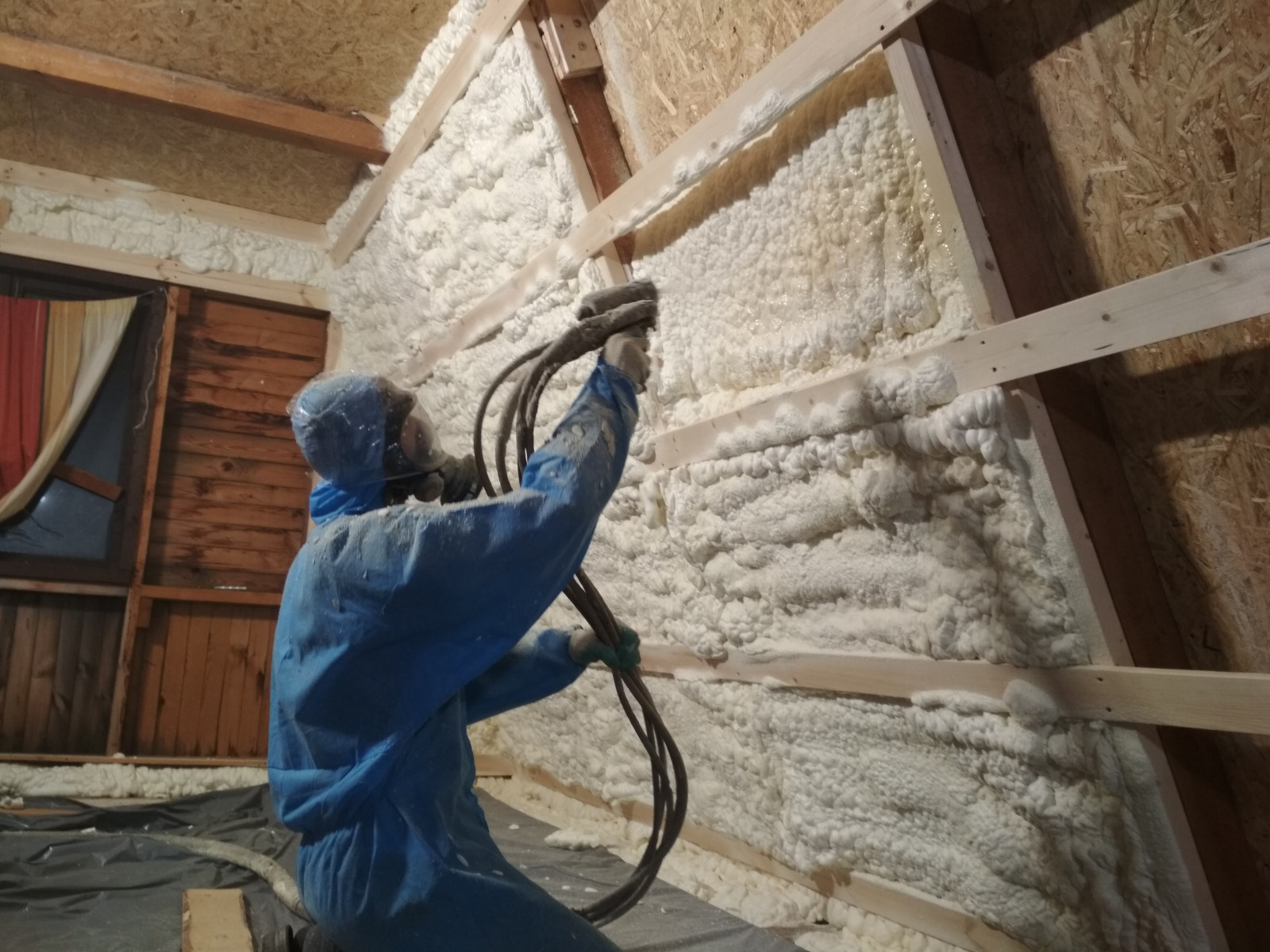 Утепление кровли пенополиуретаном