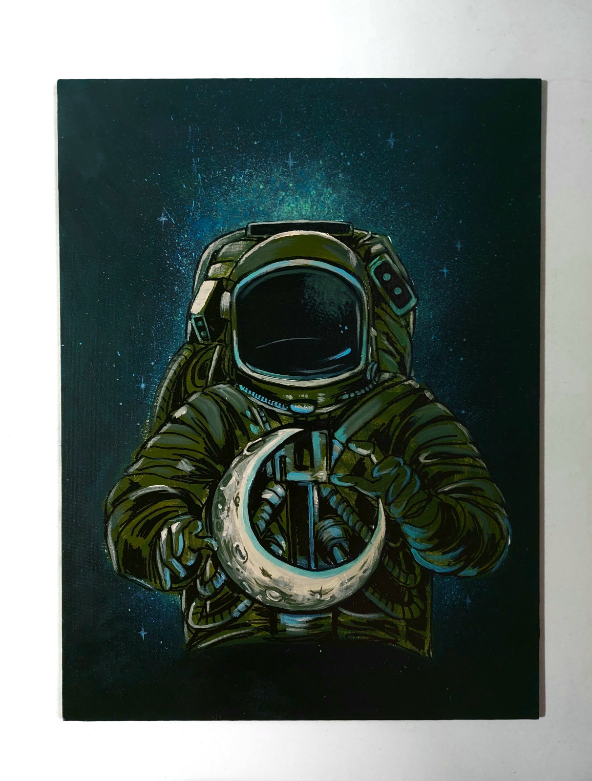Картина Космонавт. ASTRONAUT