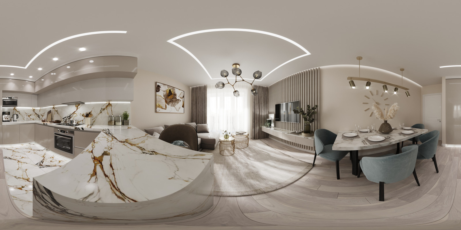 Квартира 108м2, г. Котельники, N2
