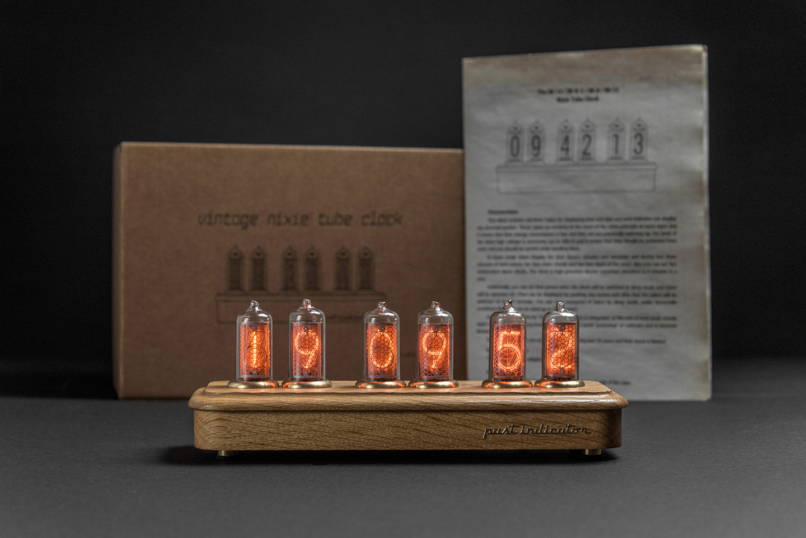 Ламповые часы Восток 3 (nixie clock)