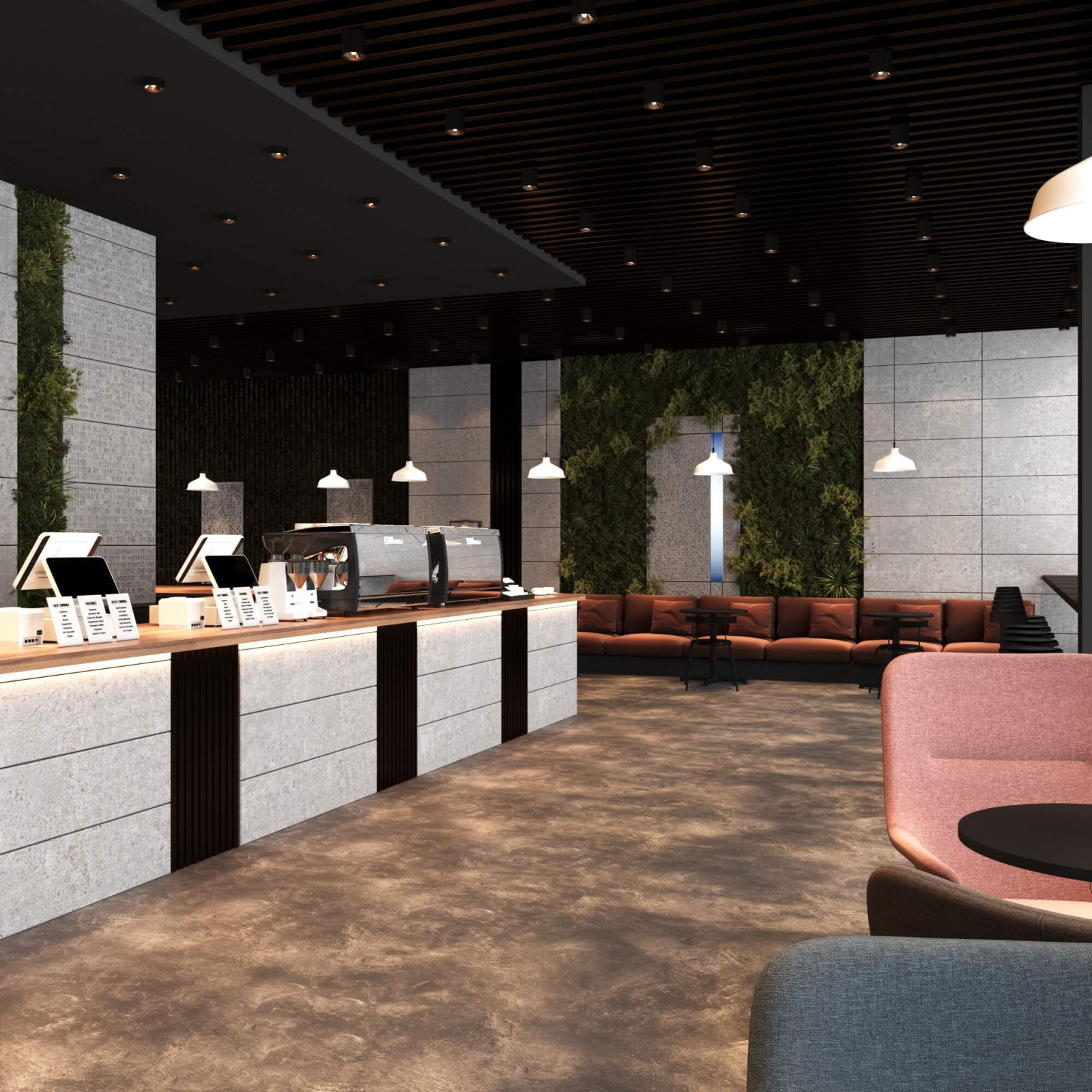 Интерьер Кофеен. Дизайн интерьера в Нур-султан