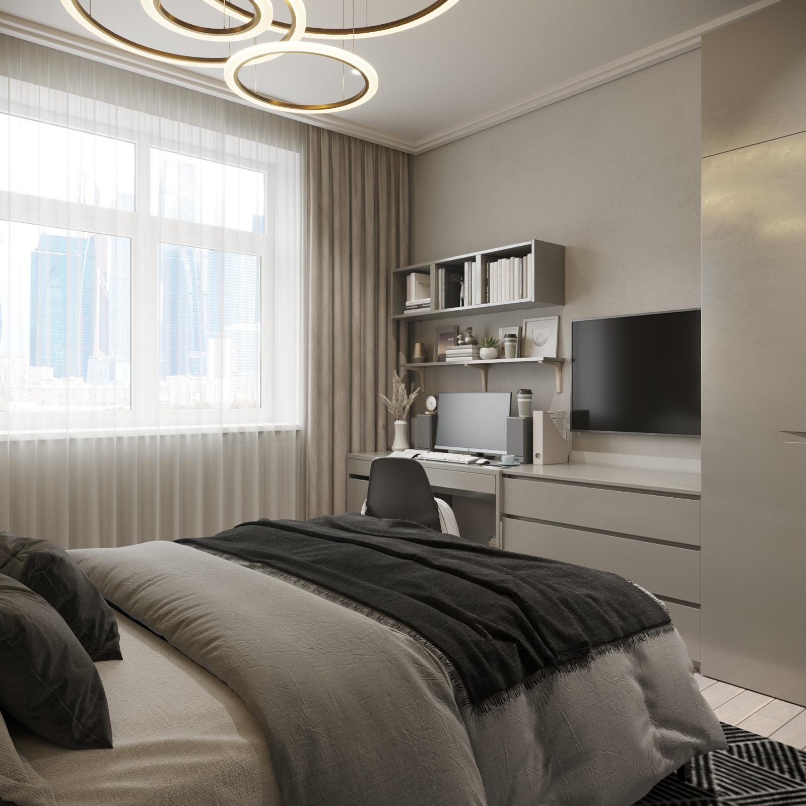 Квартира 115м2, ЖК Циолковский, 2021 год