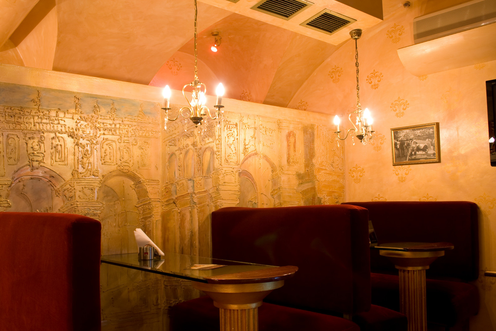 декорирование ночного клуба "Претория"