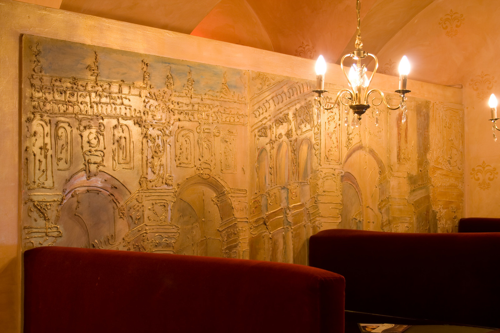 декорирование ночного клуба "Претория"