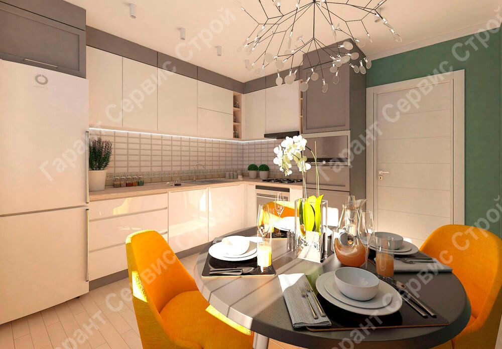 Дизайн интерьера кухни на заказ