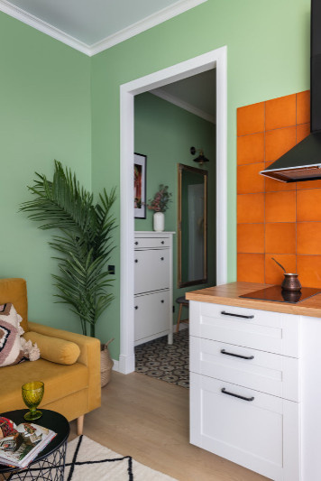 Ремонт квартиры студии 35 м² под ключ