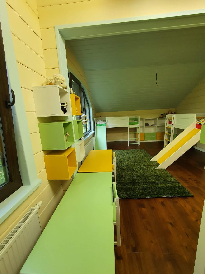 Игровая детская комната для двоих детей