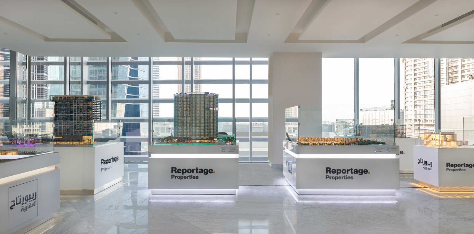Reportage properties Dubai office.