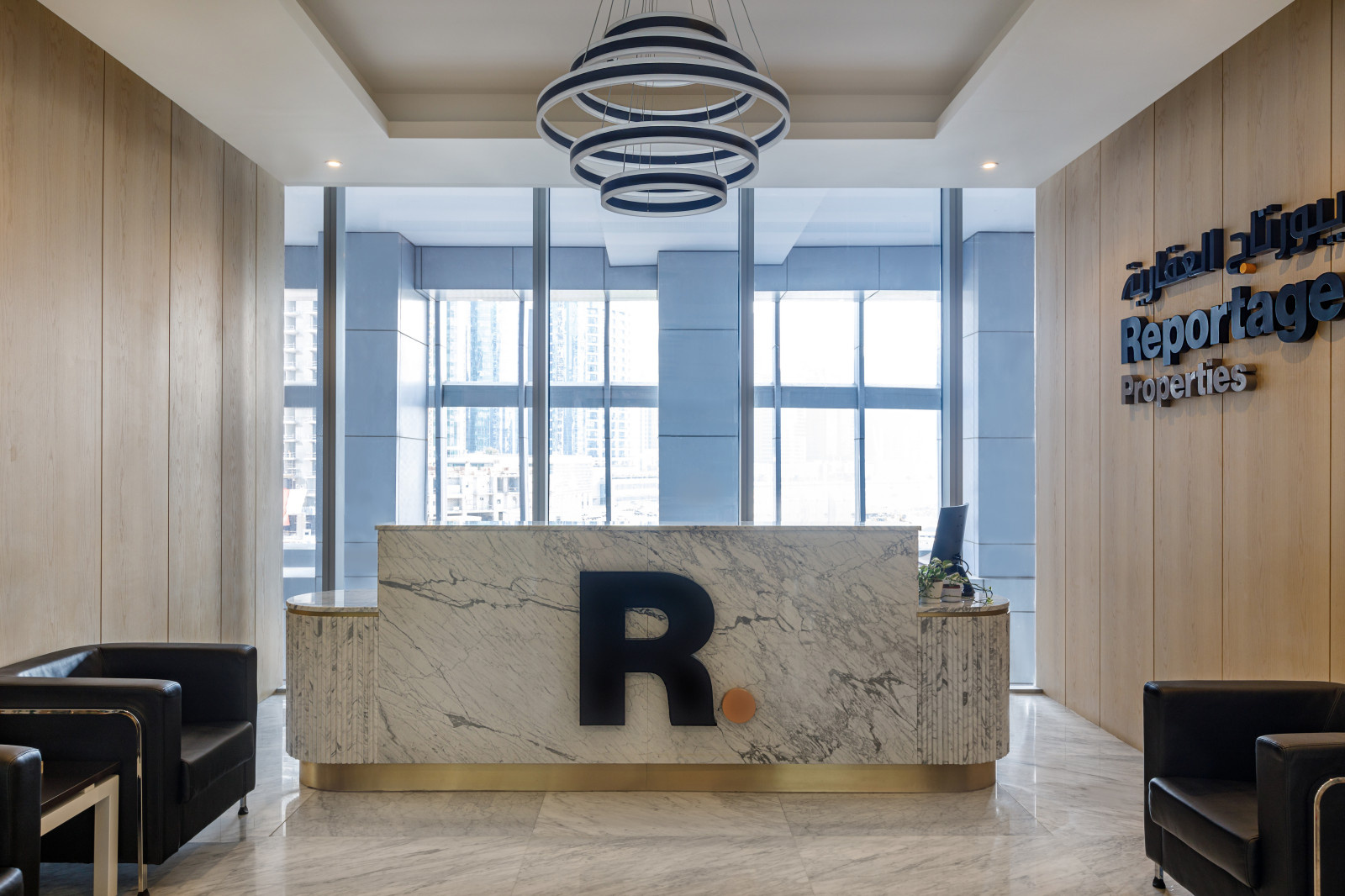 Reportage properties Dubai office.