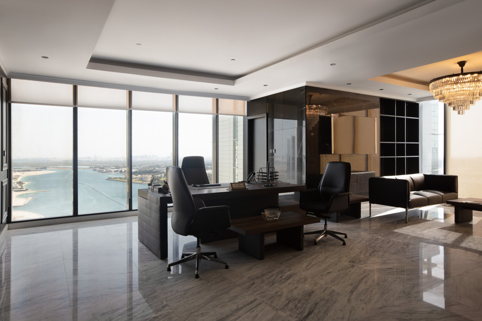 Reportage properties Abu-Dhabi office.