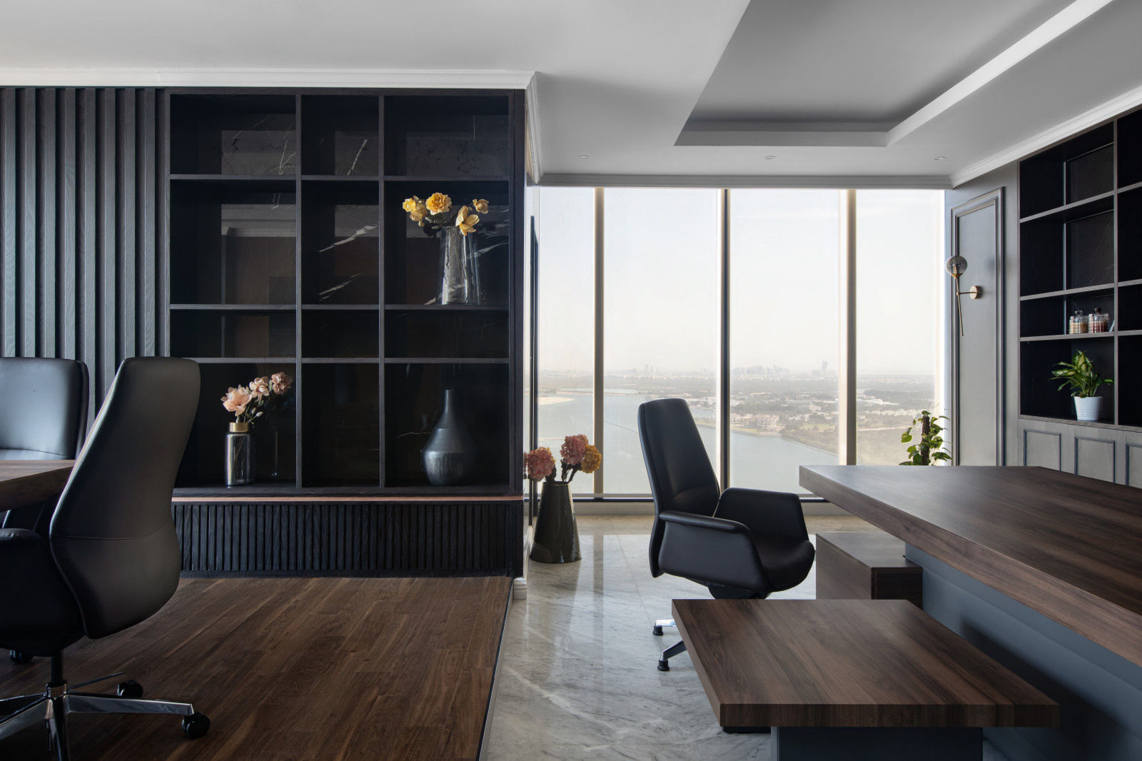 Reportage properties Abu-Dhabi office.
